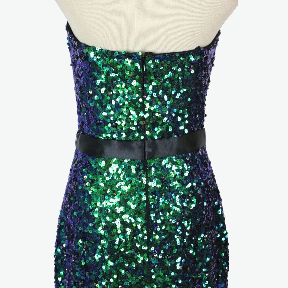 NWT Mac Duggal Genuine Sweetheart Sequins Beaded - Picture 5 of 8